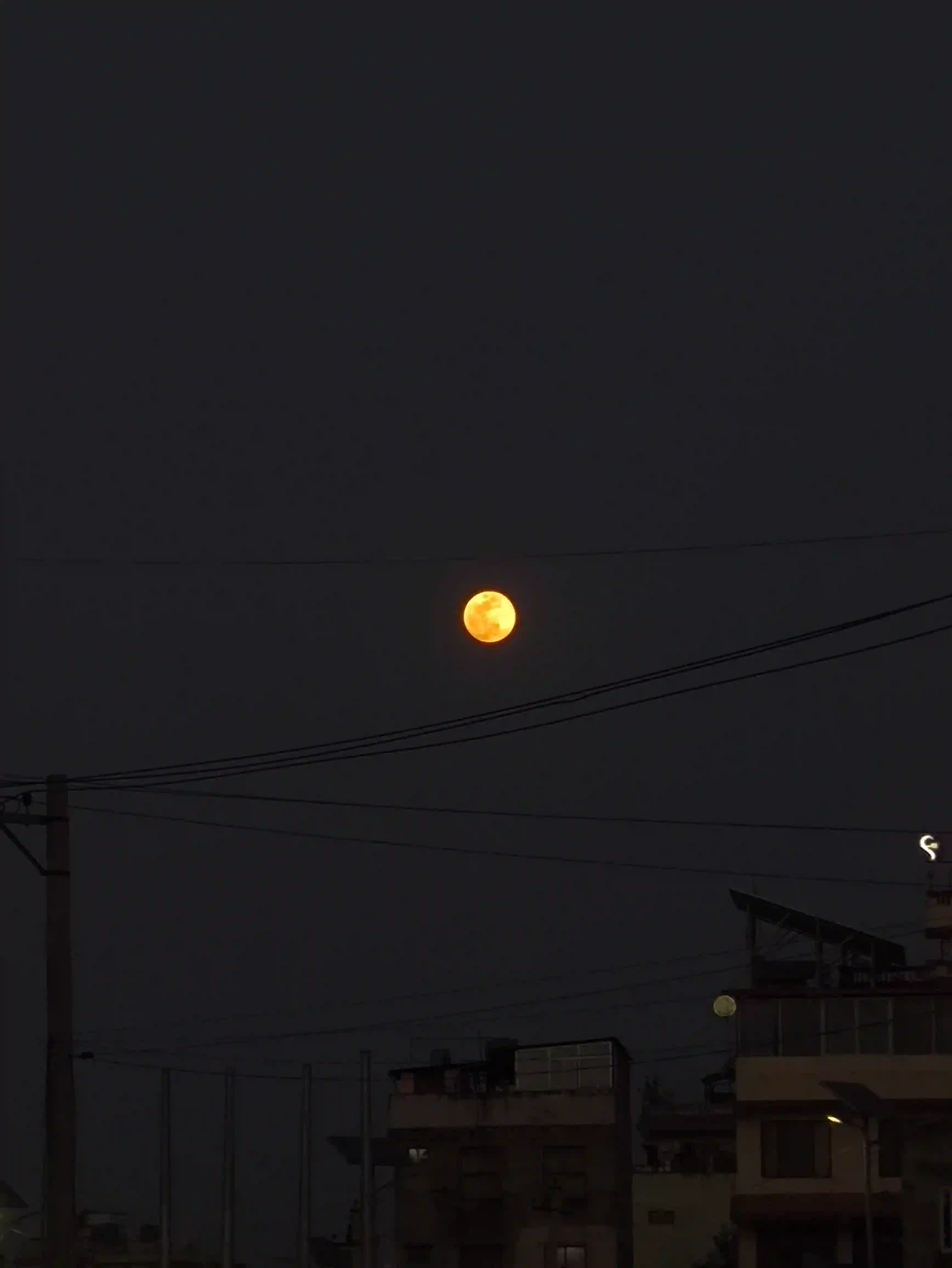 Golden Full Moon